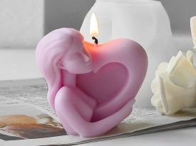 Molde silicona corazon de madre